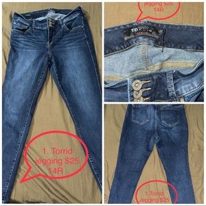 Torrid jegging